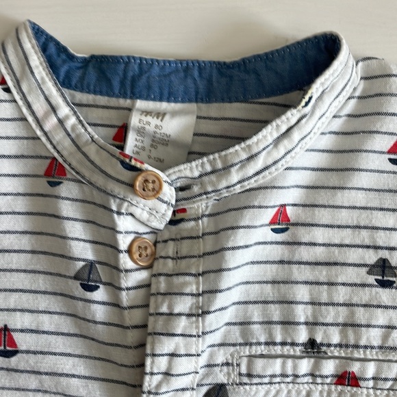 H&M Nautical Button Down ⛵️ - Picture 3 of 3
